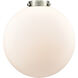Franklin Restoration Beacon 1 Light 12 inch Satin Gold Mini Pendant Ceiling Light in Incandescent, Matte White, Franklin Restoration